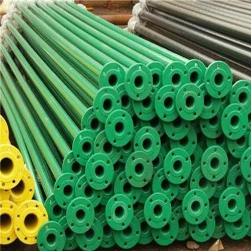 盐城涂塑钢管施工案例